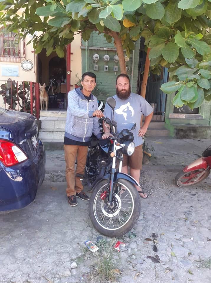 Vallarta Cares motorcycle gift